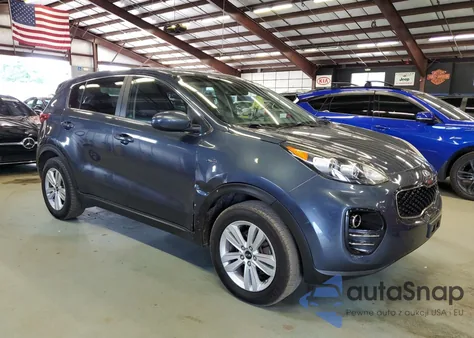 2017 Kia Sportage Lx из США, поврежденный, VIN KNDPMCAC5H7269854